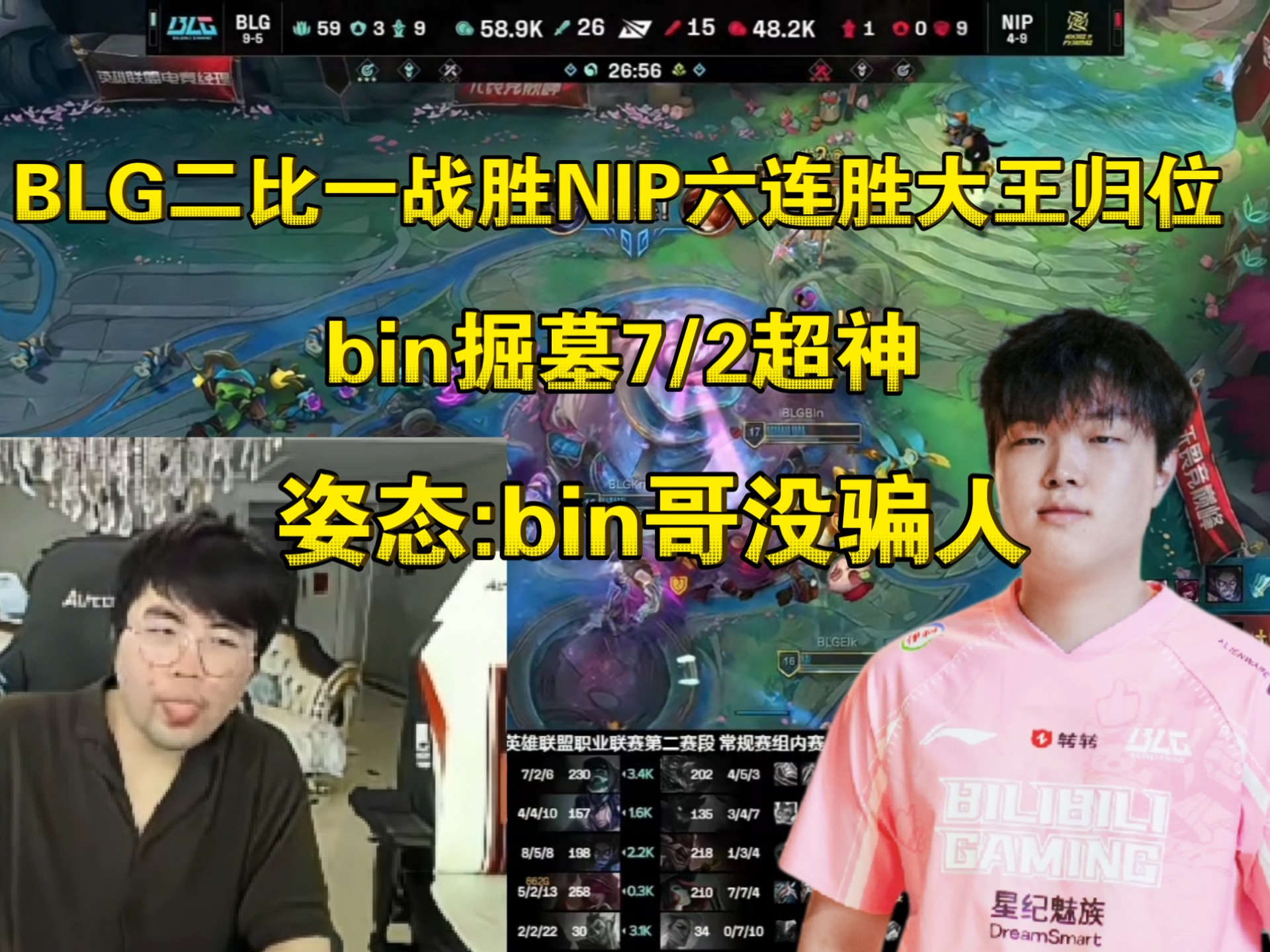 EG绝杀WBG，Jankos操刀奇招英雄翻盘宿命之战淘汰赛，技惊四座